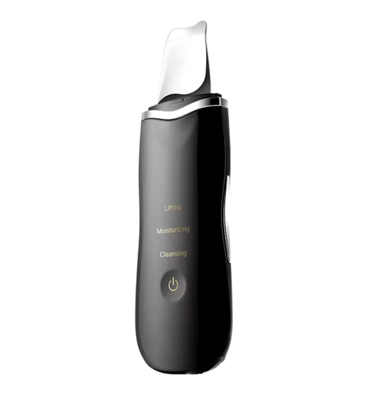 Ultrasonic Facial Scrubber & Lifting Spatula – Blackhead Remover, Skin Peeling & Rejuvenation